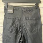 Missguided Vice Black Coated High Rise Skinny Jeans Photo 9