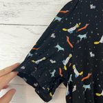 ZARA  Dog Print Short Sleeve Printed Dress Size S Photo 5