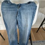 Gap  curvy straight jeans size 12/31R, has what looks like paint stain see photo Photo 4