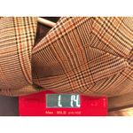 ZARA  Womens‎ Blazer Jacket Medium Brown Plaid Double Breasted Preppy Career Photo 7