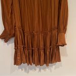 Mustard Seed  Flowy Mini Dress 3/4 Length Sleeves | S Photo 1