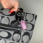 Coach  Poppy Metallic Signature Tote Bag - Style 23473 Photo 3