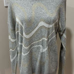 A New Day . Women’s Sweater Sz XL Gray‎ w Metallic Photo 0
