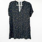 Motel Rocks Motel Womens Zodiac Novelty Print Astro‎ Crosena Mini Dress Size XL Black Gold Photo 1