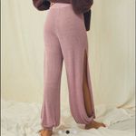 Free People RARE! Split Open Side Leg Ankle Wide Leg Knit Pants Size XS Photo 4