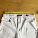 Gloria Vanderbilt  Amanda High-Rise, Straight Leg, Zip Fly Jeans, Pink, Size 16 Photo 8