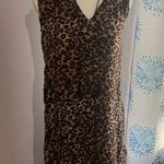 BeachLunchLounge  Cheetah Print Tassel mini Sleeveless Dress Photo 0