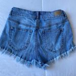 Celebrity Pink Denim Shorts Photo 1