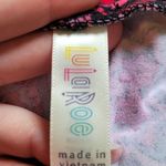 LuLaRoe Tall & Curvy Red, Black, and Pink Geometric Heart Print Leggings Photo 4