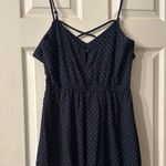 Trixxi  Navy Romper Polka Dot Photo 1