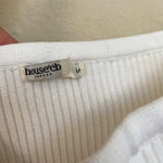 House Of CB  Oriana Strapless White Ribbed knit Stretch Bodycon Midi Dress NWO XL Photo 11