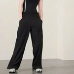 Athleta  Trekkie High Rise Parachute Wide Leg Pants Black 6 Photo 1