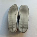 Lucky Brand Gray Velour Leather Slip On Sneaker Women’s 7.5 Elegant Preppy Luxe Photo 4