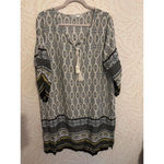 it's our time IT Bohemian Style Long Sleeve Dress with Tassel Tie Photo 1