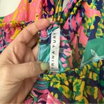 Trina Turk Jacksonville Colorful Floral Wide Leg Jumpsuit XS Photo 6