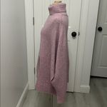 J.Crew  Relaxed Turtleneck Poncho Heathered Wysteria Photo 3