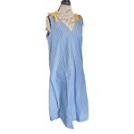 Matilda Jane  Sz Small Dress Lovely Day Striped Nautical Tunic Coastal Cowgirl Photo 2