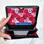 Vera Bradley Black Havana Dots RFID Accordian Clutch Wallet~New~ Photo 3