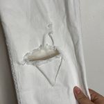 Hollister  Y2K White Skinny Low Rise Ripped Jeans size 28 Photo 8