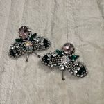 Pretty rhinestone butterfly shoe clips. So versatile. Black Size undefined Photo 5