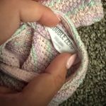 Double Zero  Pastel Stripped Halter Top Photo 2