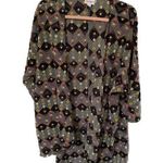 LuLaRoe Shirley (?) Cover-Up Medium Geometric Polyester Spandex Festival Photo 0