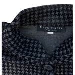 Bryn Walker  XS Danuta Jacket Houndstooth Memory Crunch Jacquard Black Lagenlook Photo 4
