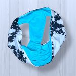 Women’s Hawaiian Tropical Reversible Scrunched Bikini Bottoms Blue Photo 7