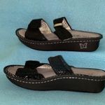 Alegria P.G. lite leather “Karmen” velcro closure sandal metallic SZ 7 1/2 to 8 Photo 2