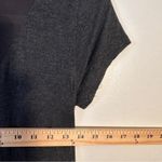 Adam Levine  Grey Mesh V Neck Blouse Size XS Photo 4