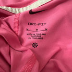 Nike Pink Dri-Fit Cropped T-Shirt Size M Photo 5