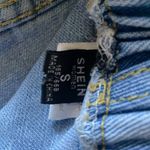 SheIn Scrunch Waist Jean Shorts Photo 3