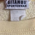 Vintage Gitano Butter Yellow Rockport Mass Crewneck Sweatshirt Size XL Photo 4