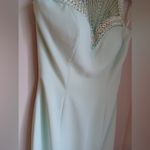 A.L.C. Vintage Designs Mint Green Beaded Gown Photo 5