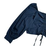 Levi's Levi’s Black 100% Cotton Devin Blouse | U.S. Woman’s Large Photo 3