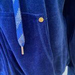 Blue Hooded Women's Jacket electric blue vintage retro 80’s looks xl Photo 2