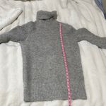 Wilfred  Free Size XS Oversized Aritzia Heather Gray Knit Sweater Photo 6