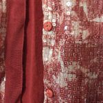 Jones New York Orange front-sequin light cardigan Photo 2