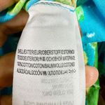 Farm Rio  Banana Sky Blouse Size XS NWT Tie Neck Swiss Dot Cotton Balloon Sleeve Photo 11