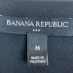 Banana Republic Y2K  Metallic Dot Wrap Blouse Black Top- Sz. Medium Coquette Girl Photo 15