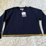 Free People New Sandrine Rose Women’s sweatshirt in Navy blue size XS Photo 4