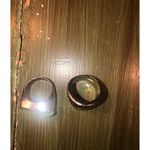 White House | Black Market  Costume Jewelry Rings - Black Silver Green Silver - 2 Photo 2