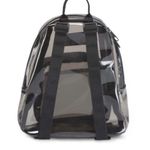 Jansport Vintage  Half Pint Mini Corduroy Backpack Classic Translucent Black Photo 4