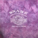 Harley Davidson Vintage  Purple Tank Top Twin Falls Idaho XL Photo 6