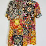 Johnny Was Kaleida Favorite Crew Neck Swing Tee Size medium Photo 5