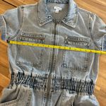 Forever 21 Denim Short Sleeve Romper M Photo 2