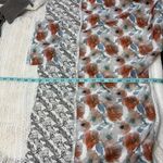 POL  Floral Patchwork Lace Button-Up Shirt - Oversized - Flower Buttons Size L Photo 13