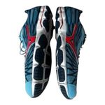 Mizuno Wave Hitogami 4 Women Blue Sneakers Size 8 Running Low Top Tie Closure Photo 5