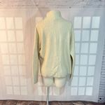Abercrombie & Fitch Ivory Funnel Neck Ribbed Knit Pullover Sweater Size Medium Photo 4