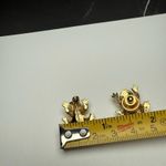 Multi Color Rhinestone Frog Tack Lapel Pin & Brooch Lot Of 2 Gold Tone Photo 6